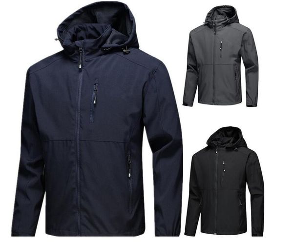 

new 2020 mens designer jackets long sleeve windbreaker windrunner men zipper waterproof jacket face north hoodie coats clothes, Black;brown