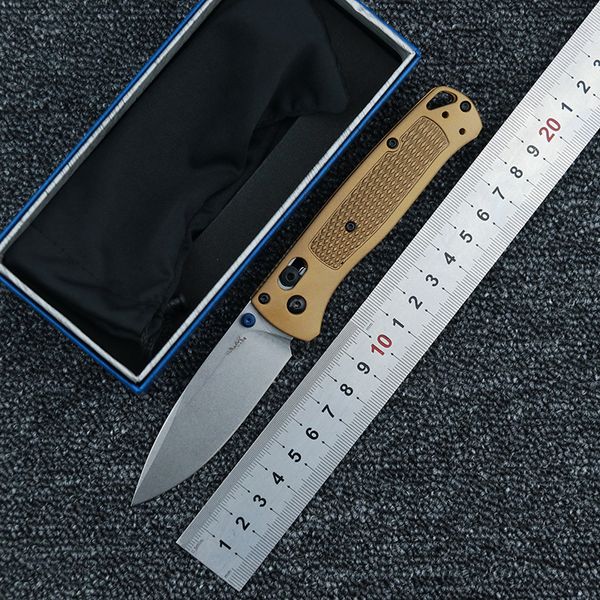 

BM 535 нож алюминиевая ручка складной выживания EDC инструмент лагерь охота открытый карманный фрукты нож