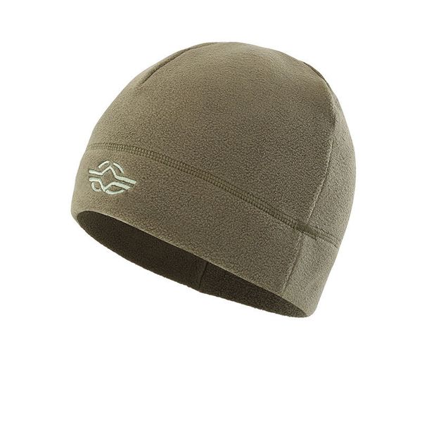 

56-60cm camouflage high elastic winter warm fleece cap outdoor riding fishing climbing training windproof thermal tactical hat, Black;white