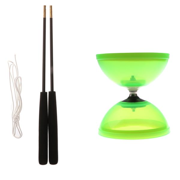 

высокая производительность diabolo профессиональный китайский йойо с handsticks струны жонглирование тройной подшипниковой diabolo