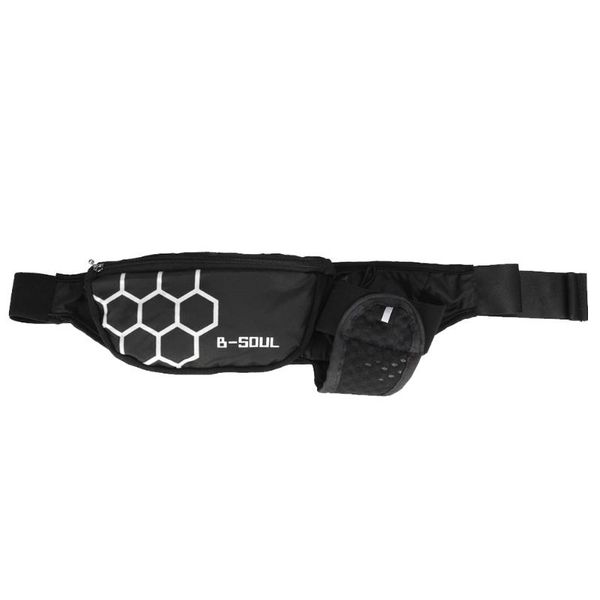 

waist bag daily outdoor sports pouch zipper closure seatpost kettle holder jogging wallet running fitness bicycle waterproof