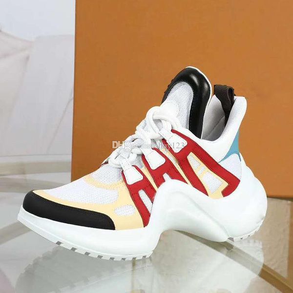 

luxury shoes archlight man woman casual shoes fashion designer shoes size 35-44 model cx08, Black