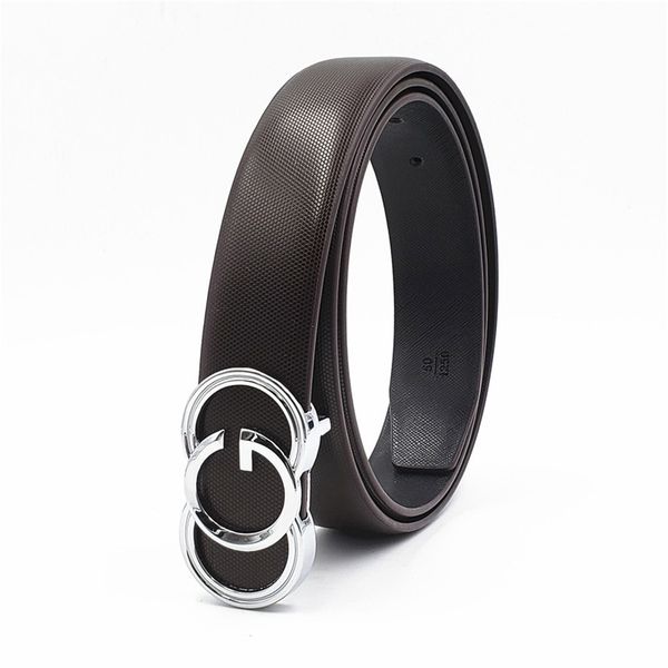 

wholesale belts new fashion 2021 belts men women belt genuine leather black gold silver buckle, Black;brown