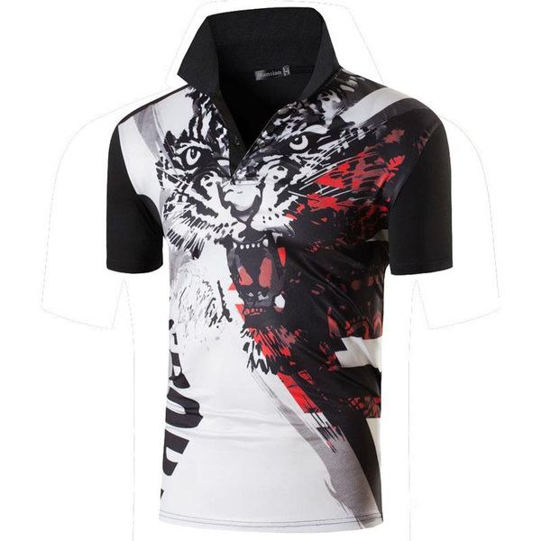 

jeansian men's sport tee polo shirts polos poloshirts golf tennis badminton dry fit short sleeve lsl263 black2, White;black