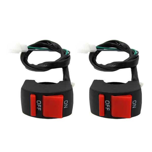 

2pcs on/off start switch for 50/70/90/110/125cc dirt bike for chinese taotao