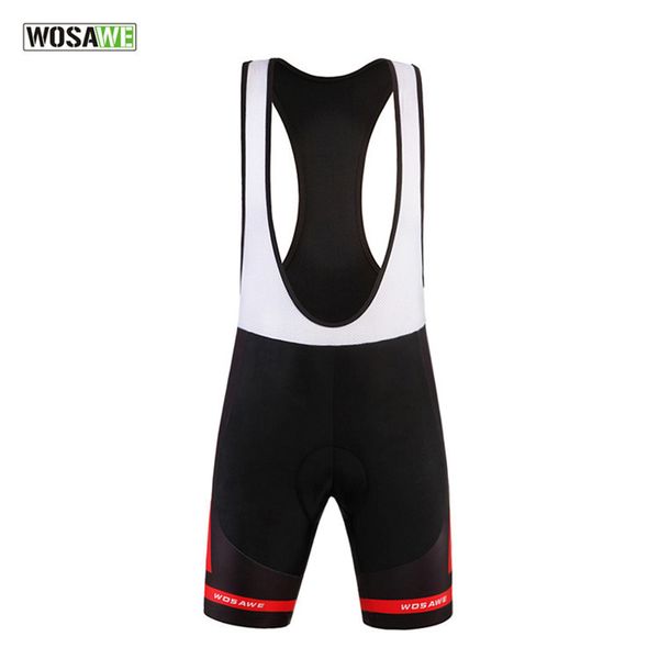 

wosawe 2020 mens cycling bib shorts summer coolmax 3d gel pad bike bib tights ropa ciclismo cycling pants