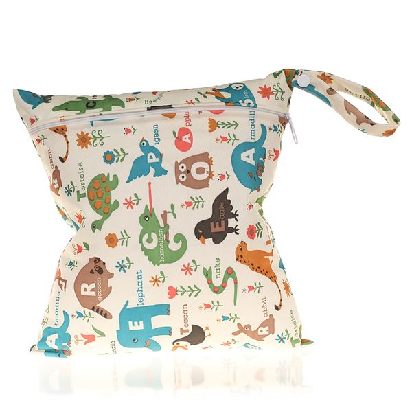 

chooec] 2020 new wet bag washable reusable cloth diaper nappies bags waterproof swim sport travel carry bag small size: 28x30cm