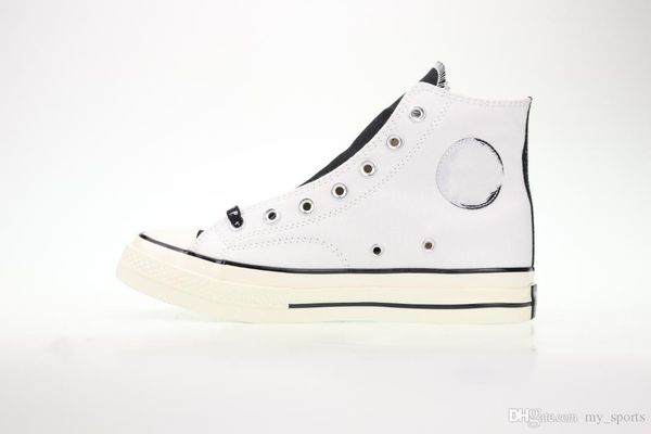 

2019 essentials x all stars 1970s high vulcanized board casual canvas shoes white men women sneaker size 35-44, Black