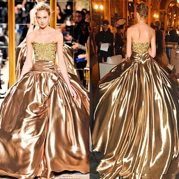 

gold lace beaded puffy skirt evening formal dresses 2020 luxury evening gowns prom wear plus size robe de soiree abendkleider abaya, Black