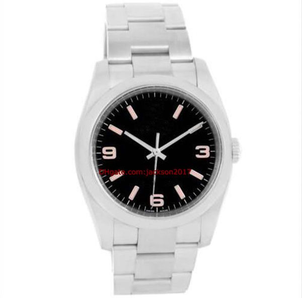 

christmas gift 8 style 05 mens watches 36mm stainless steel watch 116900 77080 114200 116000 114200 114210 movement automatic wrist watch, Slivery;brown