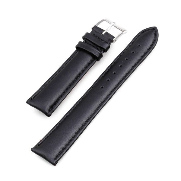 

20mm pu leather color black bracelet watch bracelet new fashion, Black;brown