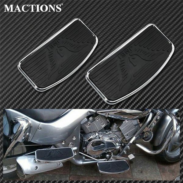

motorcycle cnc floorboard foot peg pedal rest footpegs for vtx 1300 1800 for boulevard c50 intruder volusia 400 800