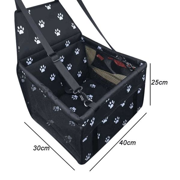 

pet dog car carrier seat bag waterproof basket safety travelling mesh hanging bags 1 pc