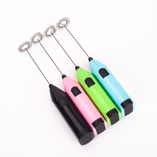 

new mini electric egg beater milk coffee mixer handheld electric agitator convenient kitchen tools t3i5143