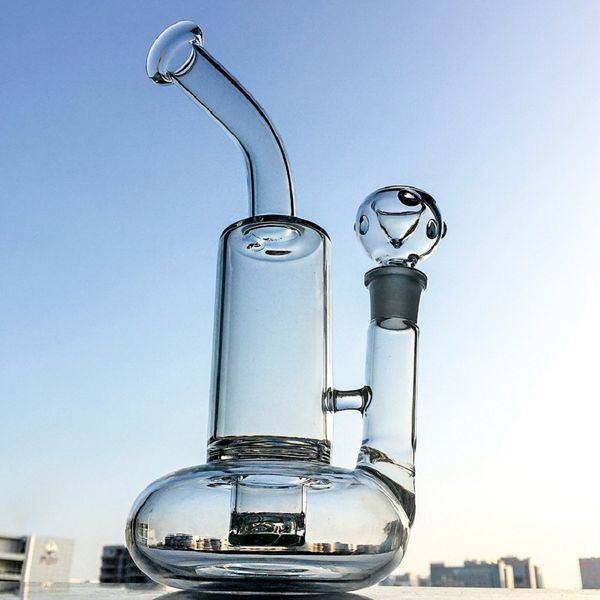 Ciclone Perc Bong in vetro Boa Base Dab Rig Tornado Percolatore Narghilè Impianti petroliferi Turbina Disco Tubi dell'acqua Commerci all'ingrosso WP146