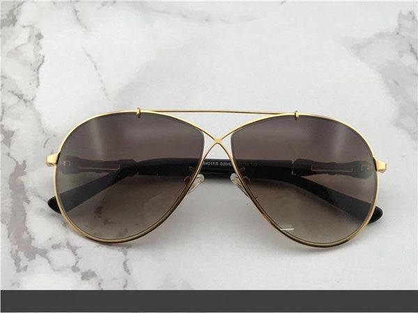 

новые модные дизайнерские солнцезащитные очки 4217 пилотов рамка с высоким качеством популярный стиль бестселлер защитные очки уф 400 объект, White;black