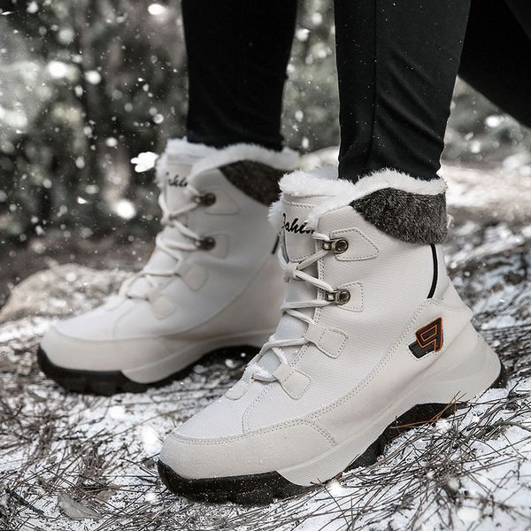 

winter hiking sneakers outdoor shoes for women and men keep warm comfortable hiking shoes climbing trekking laarzen yp56