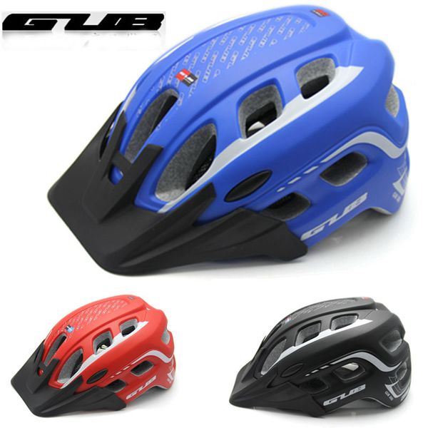 

gub xx6 ultralight bicycle bike helmet cycling mtb mountain road bike women men integrally-molded visor eps+pc