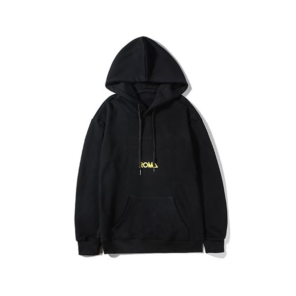 

парирует mens designer толстовка классический многоцветный высокое качество пуловер спорт на открытом воздухе удобный хлопок толстовка повсе, Black
