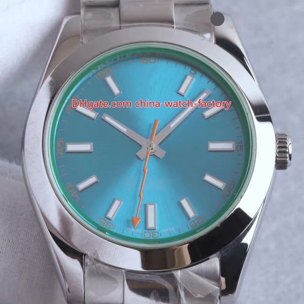 

4 style selling 40mm 116400 oyster perpetual stainless steel asia 2813 movement mechanical automatic mens watch watches, Slivery;brown