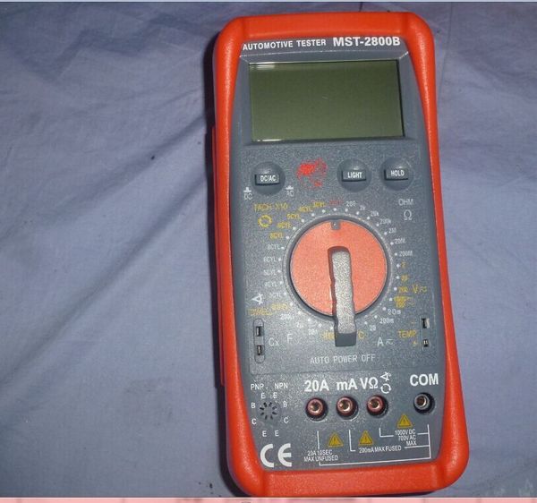 

2016 original mst-2800b intelligent automotive digital multimeter with quality