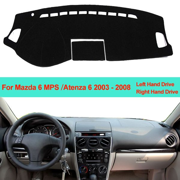 

car inner dashboard cover dash mat carpet cushion sun shade for 6 mps atenza 6 mazdaspeed 2003 2004 2005 2006 2007 2008