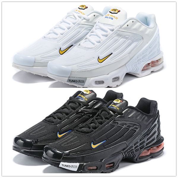 

air tn plus men women yellow triple white black silver hyper violet volt casual trainers sports shoes sneakers size 36-45
