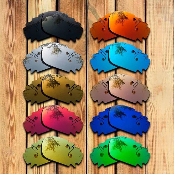 

100% precisely cut polarized replacement lenses for vented sunglass - many colors