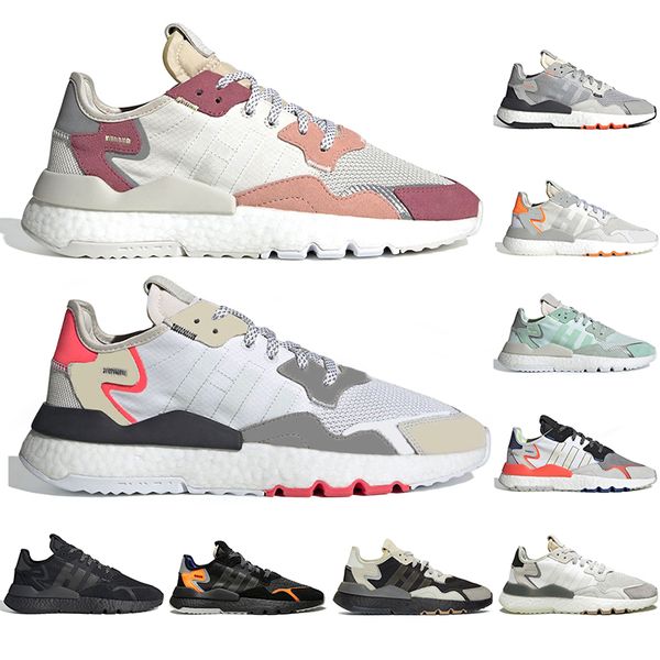 

with socks running shoes for men women mens trainers nite jogger white grey red triple black trace pink sports sneakers size 36-45