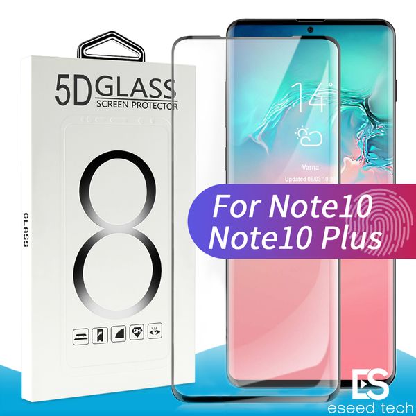 

Для Samsung Note 10 плюс 5D Case Friendly Отпечаток пальца разблокировать закаленное стекло Curve