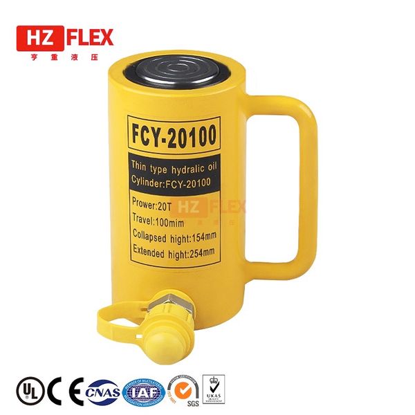 

fcy20100 20t100mm russian warehouse multistage hydraulic cylinder