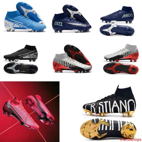 

gift bag 20th anniversary soccer cleats mercurial superfly vi 360 cr7 superflyx 7 elite ac soccer shoes high ankle football boots