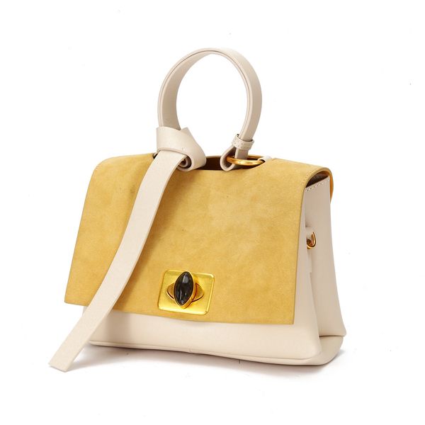 

autumn genuine leather shoulder bags women fashion panelled flap female handbag 2019 luxury designer ladies crossbody bag
