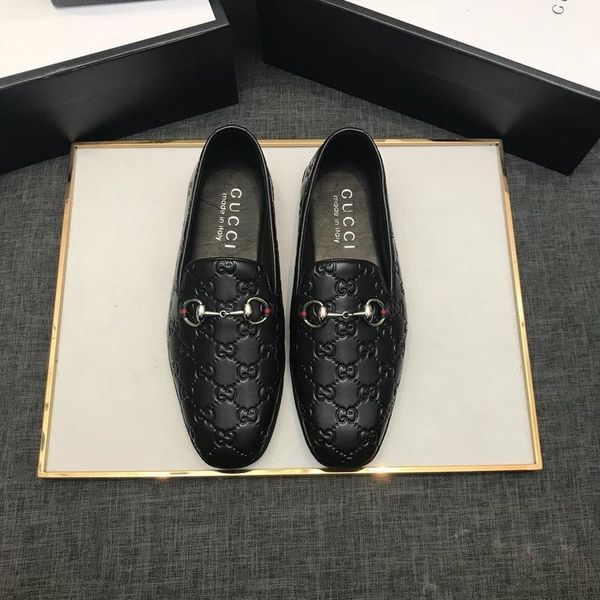 

iduzi men red bottom loafers luxury party wedding shoes designer black patent leather suede dress shoes for mens slip on flats