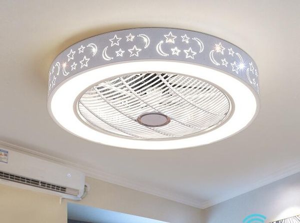 2020 Modern Ceiling Fan Lights Dining Room Bedroom Living Remote
