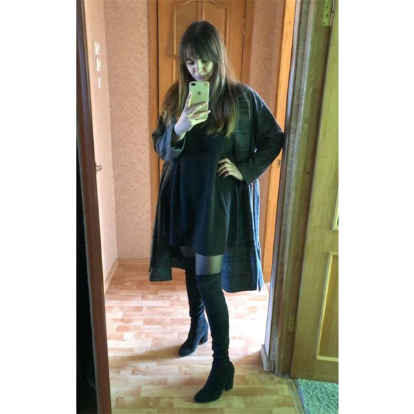 

women boot woman knee winter footwear overknee high boots women's shoes, Black
