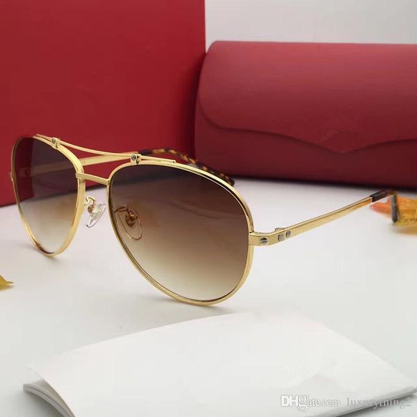 

00131 sunglasses oval frame metal popular uv protection esw00131 men brand designer sunglasses oversized vintage retro style come with case, White;black