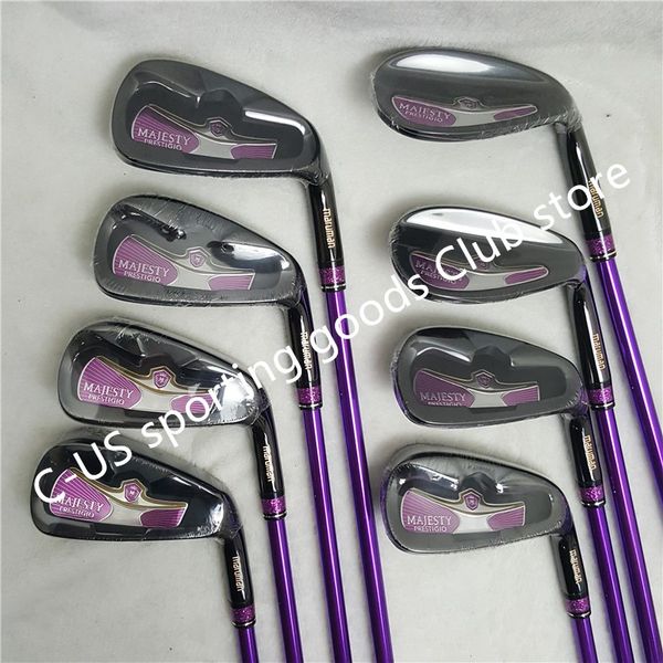

2019 women golf clubs majesty prestigio 9 golf irons5-10 pas irons clubs graphite shaft l flex headcover ing