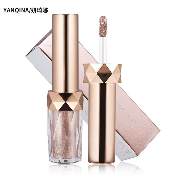 

тайвань горячие продаж янь ци на liquid eye shadow мерцающий порошок жемчужный luster high light бриллиант сценический макияж non