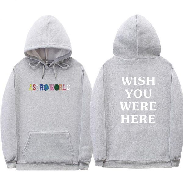 

travis scott hoodie трэвис скотт astroworld wish you were here толстовки моды письмо печати hoodie ts streetwear мужчина и женщина пуловер т, Black