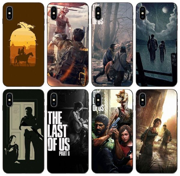 

tongtrade] the last of us game video games luxury case for iphone 8 7 6s 5s 4s plus 11 pro max x xs samsung a10e a10s huawei y5 lg v20 case