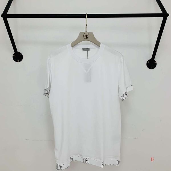 

women designer t shirts brand tees letter printed side sleeves fashion style luxury girl couple t shirts lr200423, White