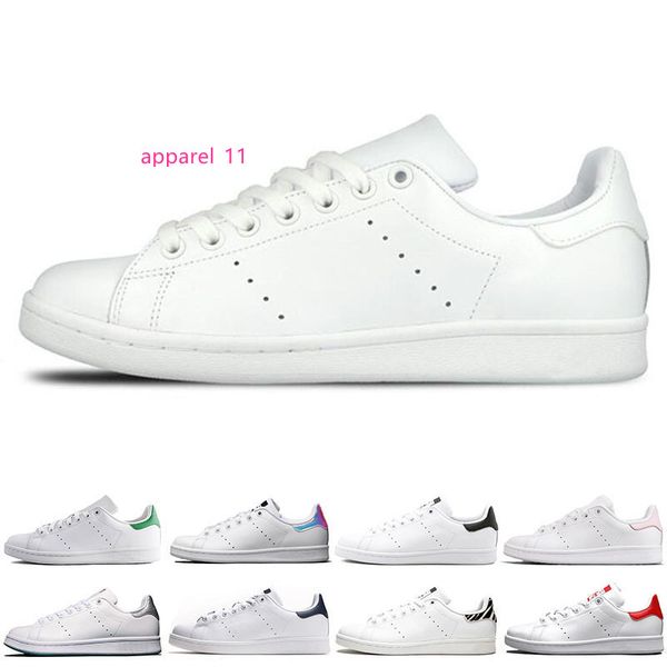 

2019 new smith men women stan shoes black white red blue silver pink smith sneakers casual shoes leathe size 36-44