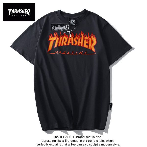 

mens designer t shirt summer brand tees letters print luxury fashion shorts sleeves fire pattern mens women t shirts, White;black