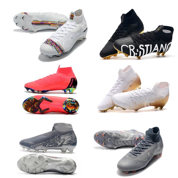 

2019 мужские футбольные бутсы fury cr7 mercurial vapors xii vii elite fg soccer breathabl футбольные бутсы mercurial superfly vi 360 elite f