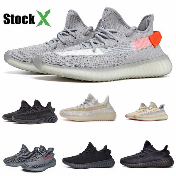 

2020 новые ботинки статическая масло мужчины женщины kanye west v2 повседневная обувь спорт обучение кроссовки eur 35-45 # qa859