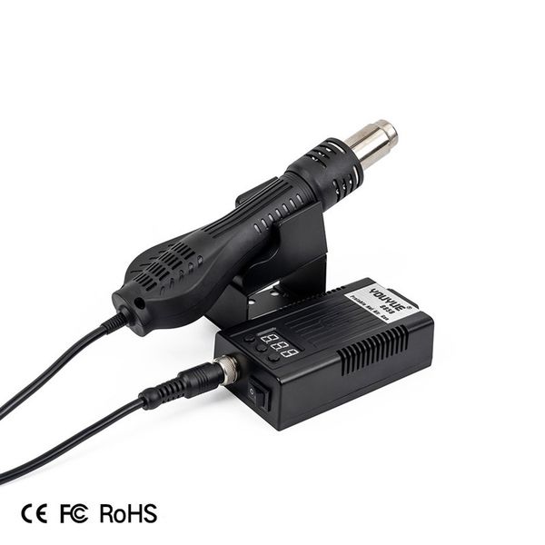 

8858 110v 220v portable air gun bga rework solder station hand-held heat gun welding soldering repair tools lcd repair