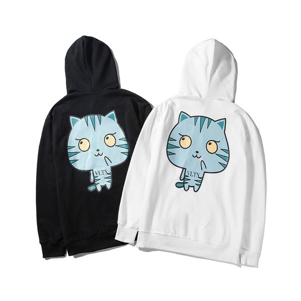 

mens hoodie hip hop hoodie luxury autumn winter wearing brand hip hop mens hoodie new brand hoodies with pattern cau, Black