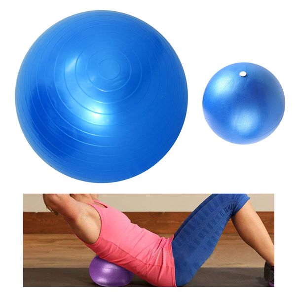 

2 soft yoga pilates ball balance ball for gym fitness exercise stability