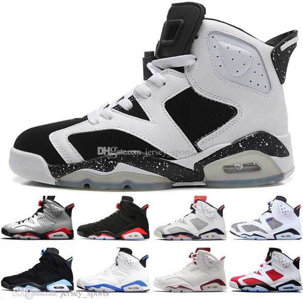

in stock 2019 infrared bred 6 6s mens basketball shoes 3m reflective bugs bunny tinker hatfield unc oreo men sport sneaker designer trainers